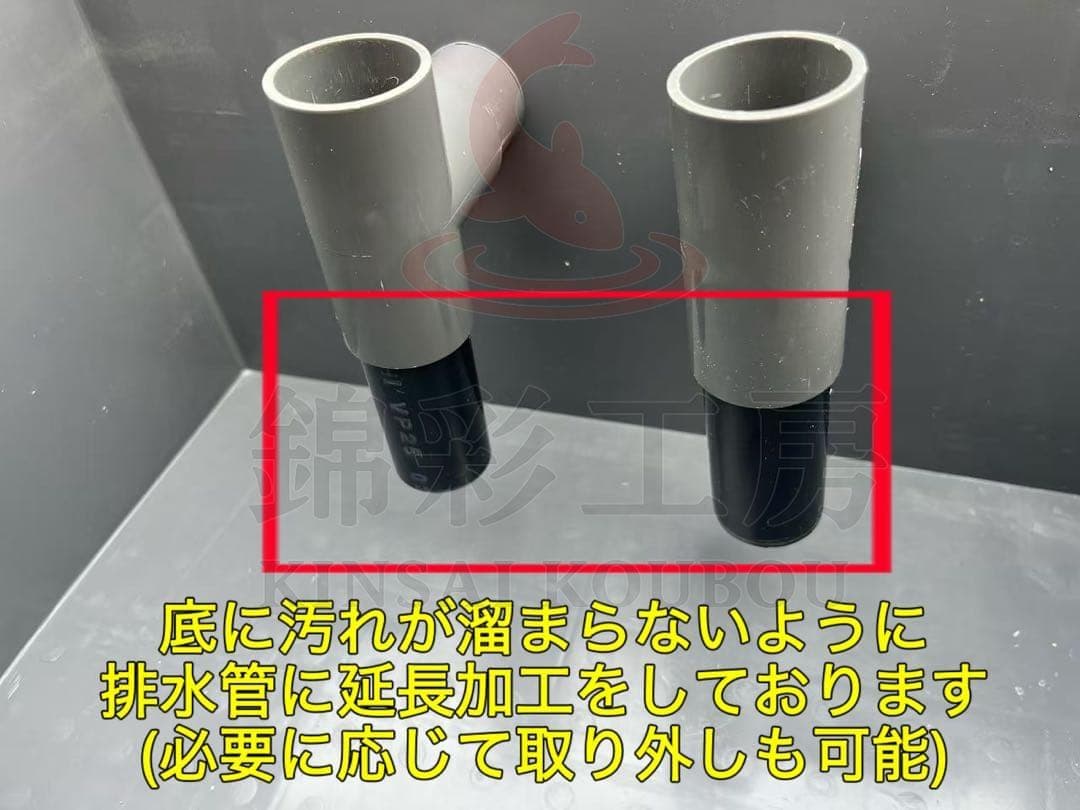 45w水中ポンプ付き 水槽用万能フィルター 万能濾過槽　 外部式飼育濾過器装置