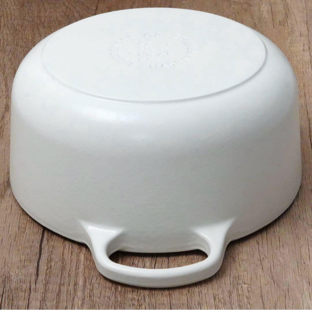 【美品】LE CREUSET　シグニチャーココット ロンド コットン　20cm