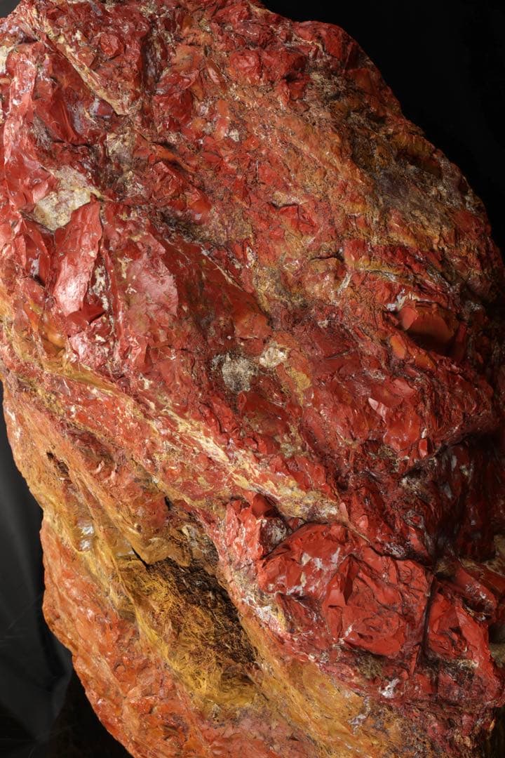 佐渡 赤玉石 碧玉 赤石 水石 原石 鑑賞石 天然石 大型 41kg 自然石