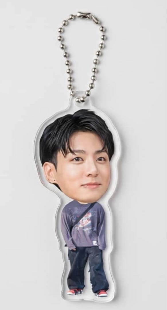 BTS Jungkook ジョングク グク 2等身キーホルダー 6cm