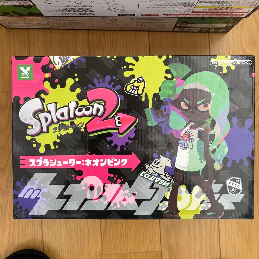 Splatoon 2 スプラマニューバー 3個+スプラシューターネオンピンク1個