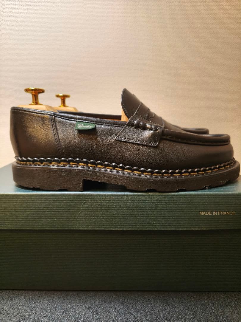 Paraboot REIMS / LIS NOIR UK6 パラブーツ ランス