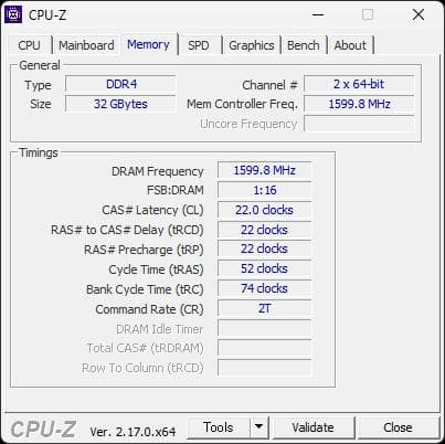 Crucial 32GB (16GB x 2) DDR4-3200 メモリ
