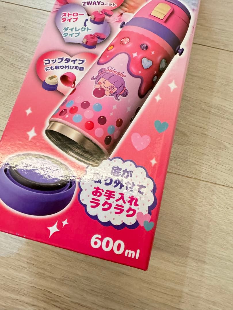 しなこちゃん×sokomo 3WAYキッズボトル 600ml