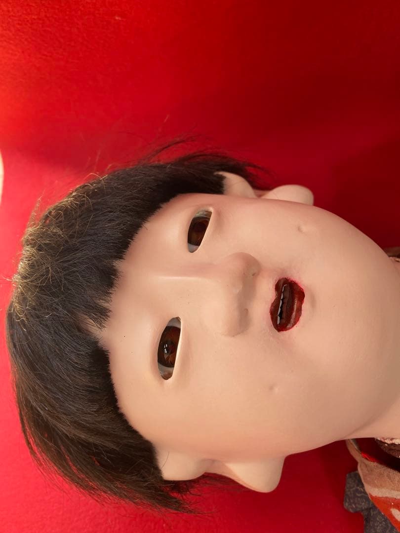 市松人形　男の子、ハンドメイド