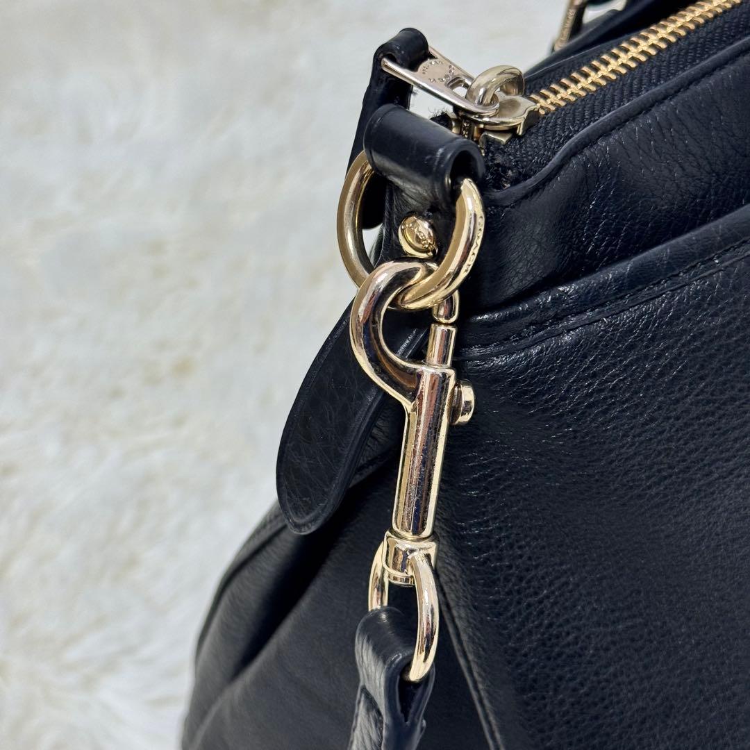 【美品】 COACH コーチ モルガン サッチェル 2WAY トートショルダー
