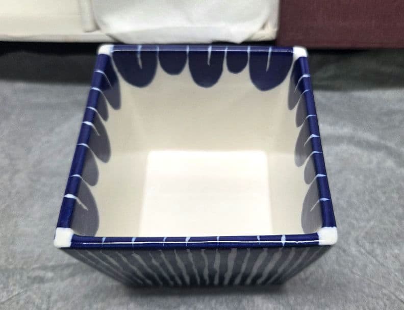 新品 未使用品　辻嘉一　特選和食器揃　用の美 オランダ麦蕎手四方鉢セット