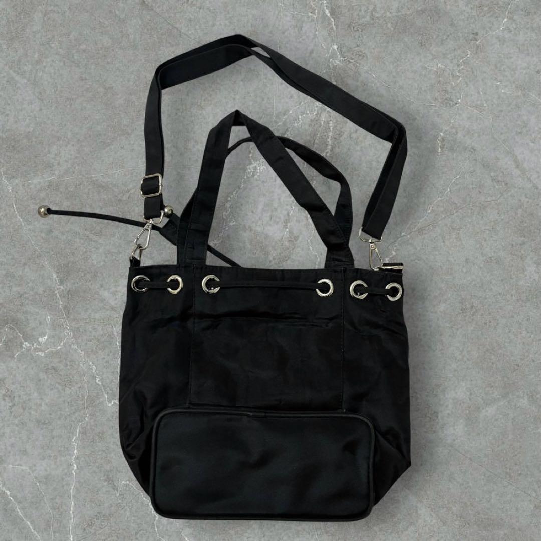 バッグ chanel 2way shoulderbag cocomark nylon