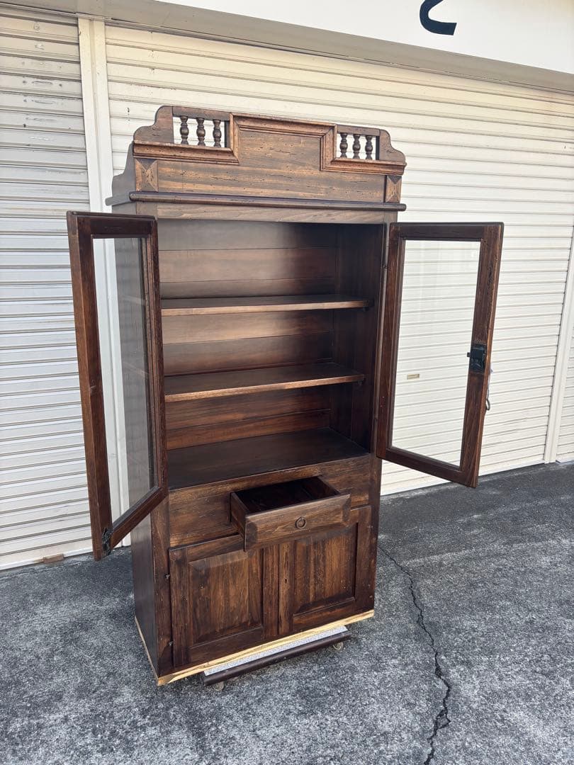 アンティーク家具 カップボード ヴィンテージ 家具 キャビネット