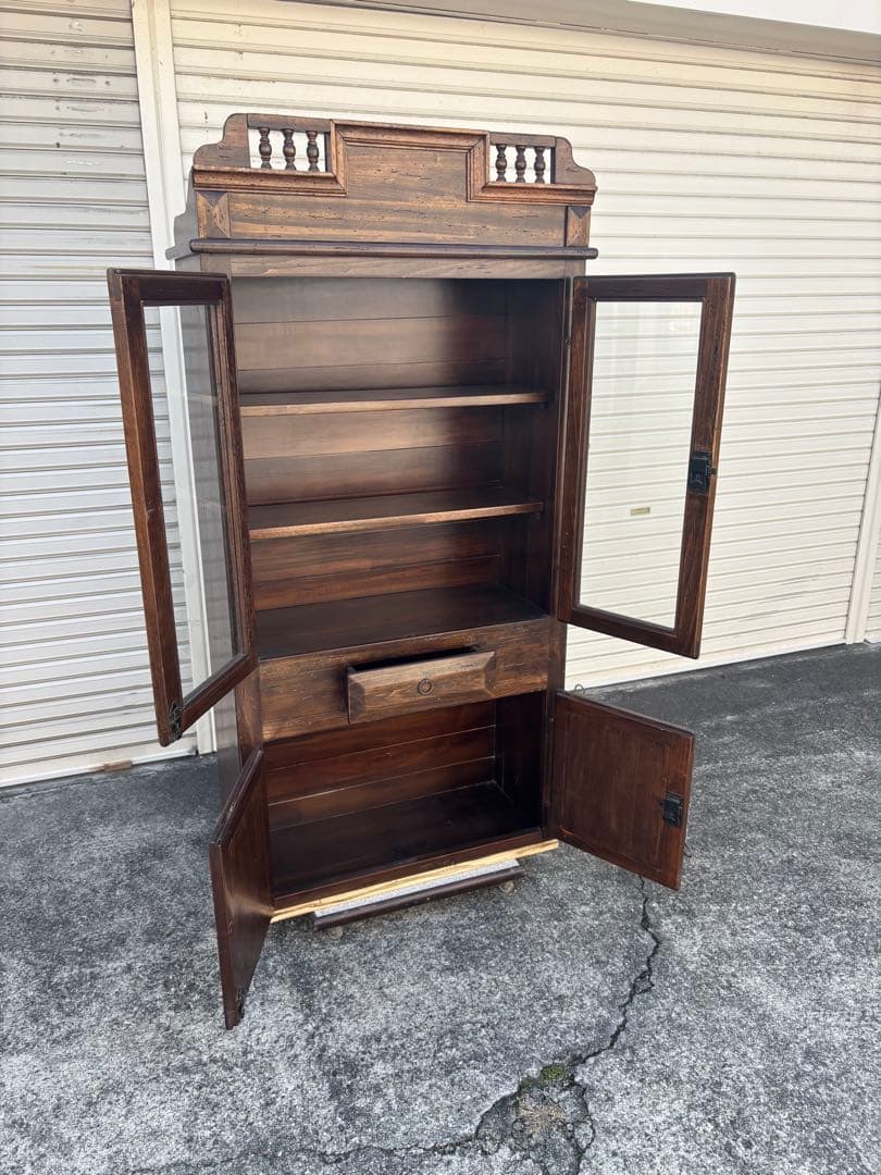 アンティーク家具 カップボード ヴィンテージ 家具 キャビネット