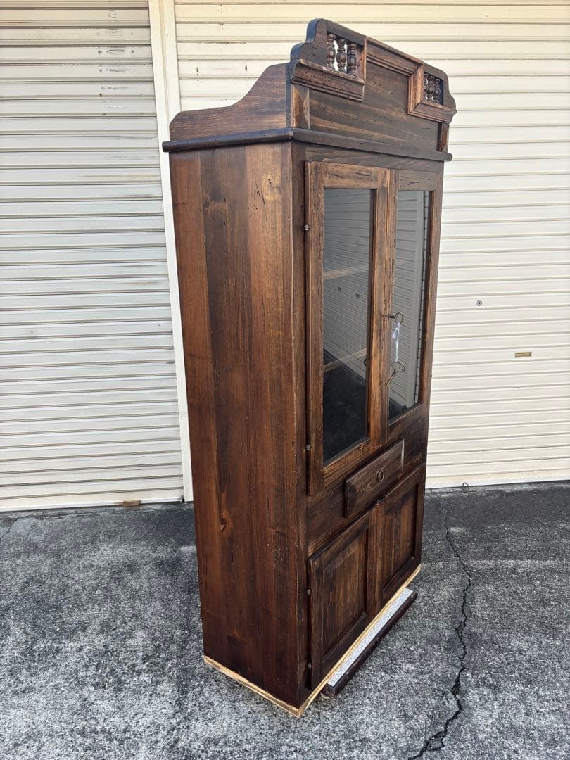 アンティーク家具 カップボード ヴィンテージ 家具 キャビネット