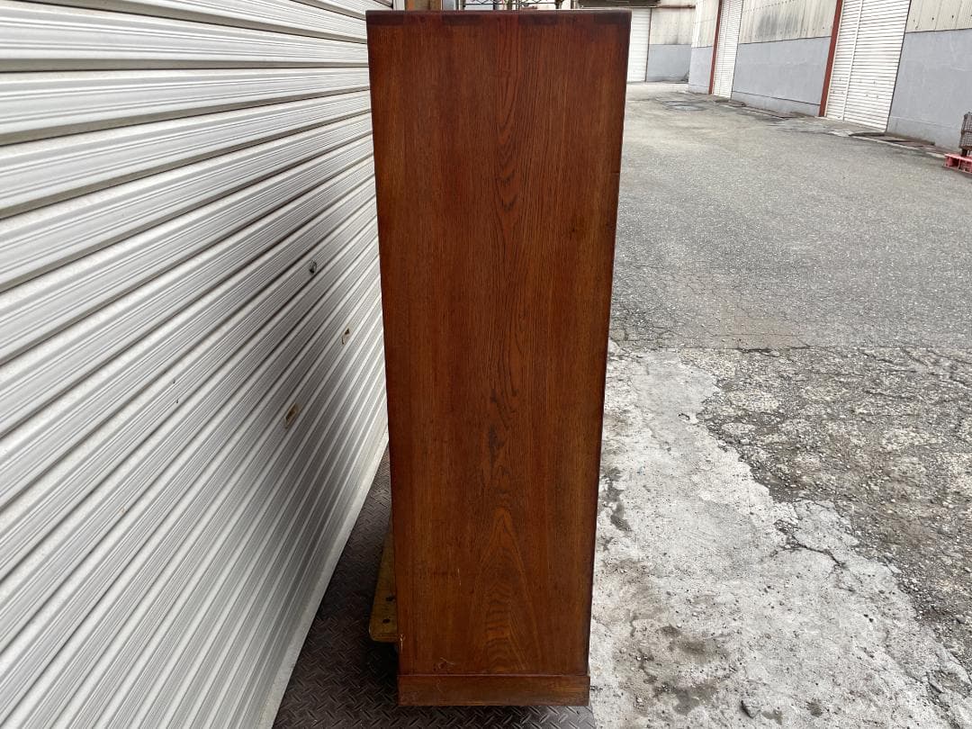 ★ 古家具 茶箪笥 高さ118x幅91x奥行35cm タンス 昭和レトロ 家具