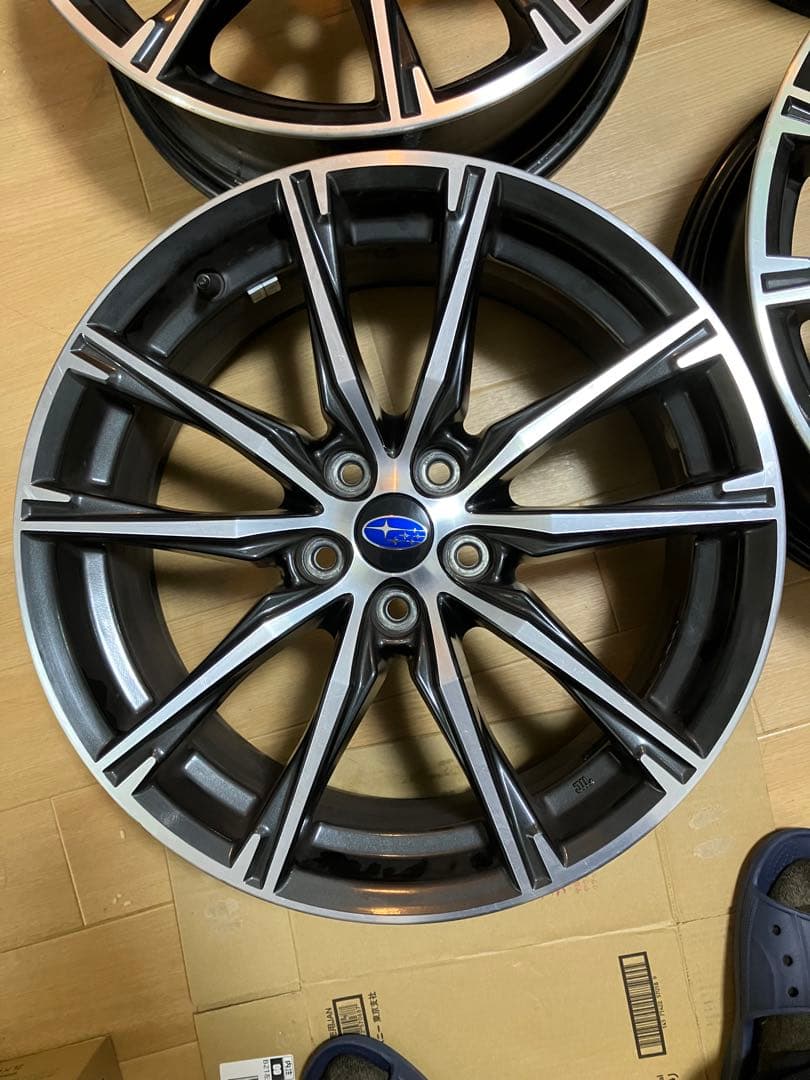 スバル BRZ ZC6 後期 純正ホイール【2本セット②】