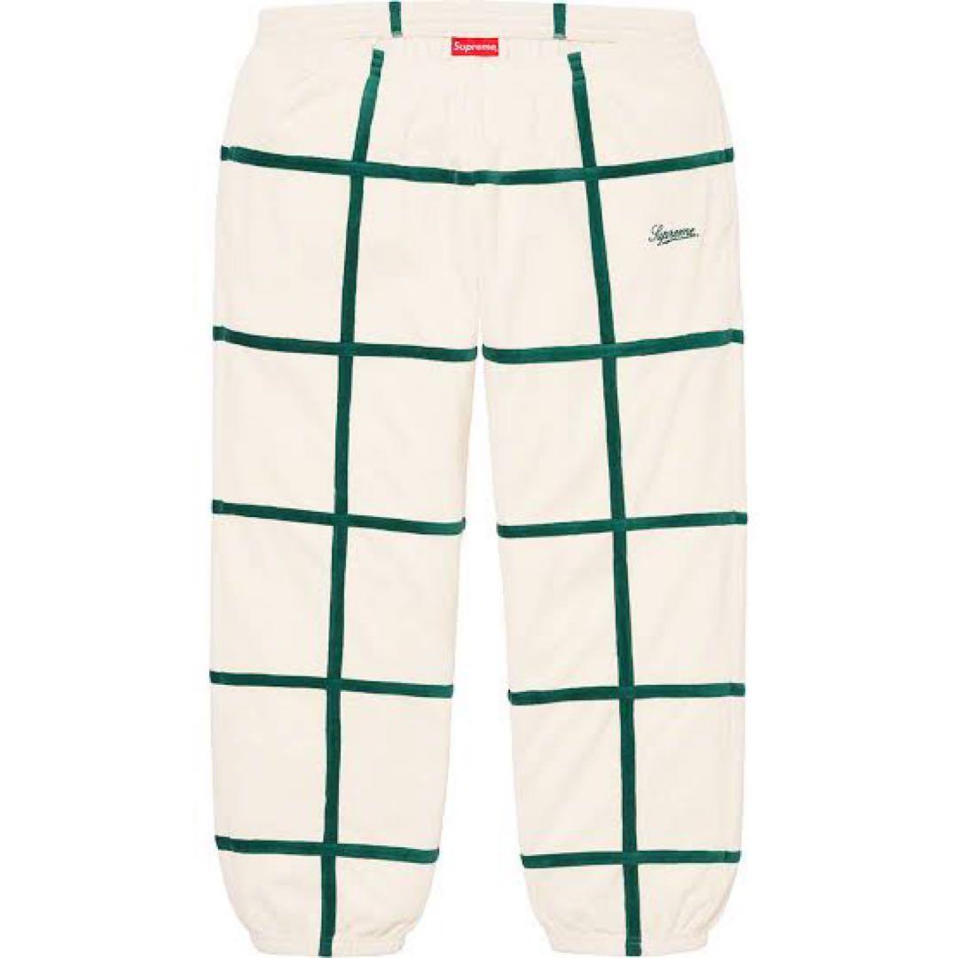 【上L_下Sセットアップ】Supreme Grid Taping Velour