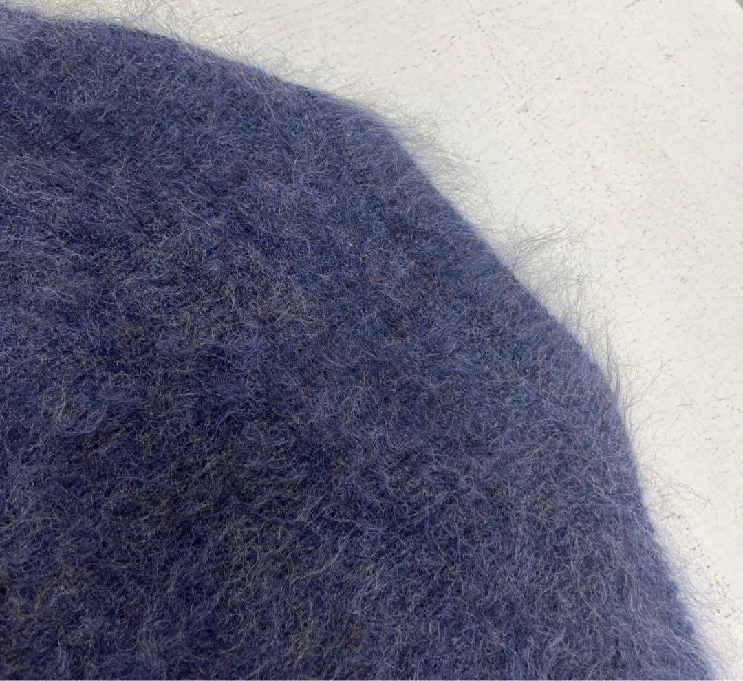 Yohji Yamamoto HALF CARDIGAN モヘア　ファー