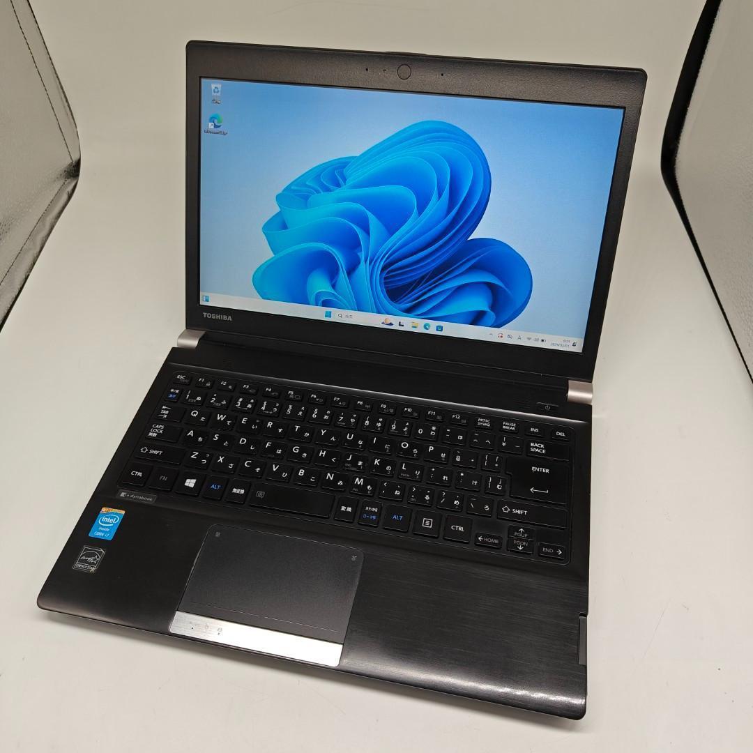 【東芝】R734 高速i7 SSD256GB 16GB ブラック ノートPC