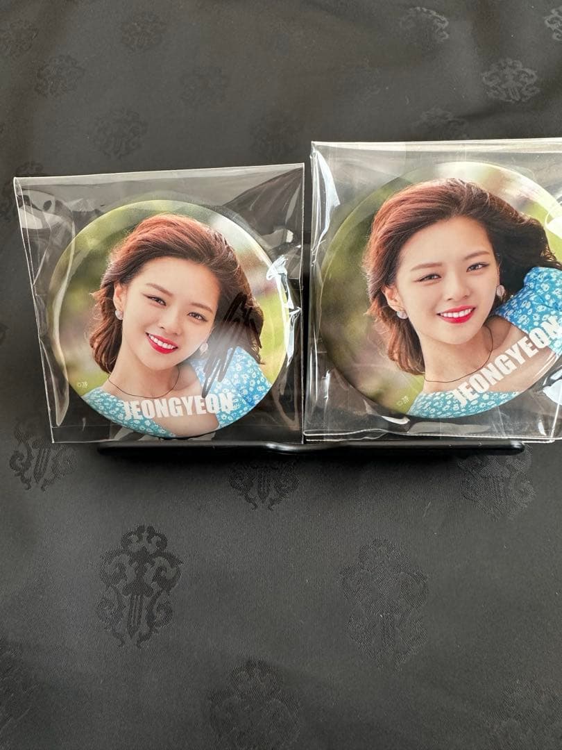 TWICE ジョンヨン サイン 缶バッジ