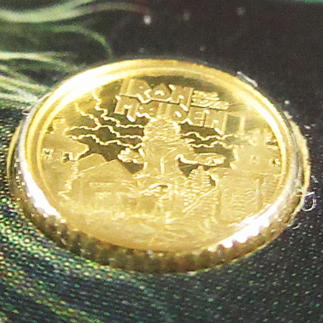 最新 ミュージックレジェンド 2025 イギリス 金貨 アイアンメイデン