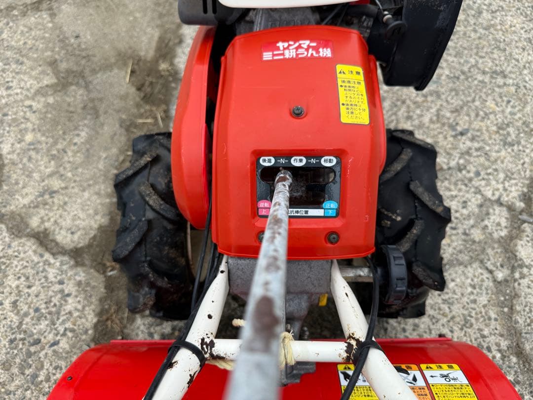 「新潟県長岡市発」 ヤンマー ポチDX ミニ 耕運機 GA160S 動作確認済み