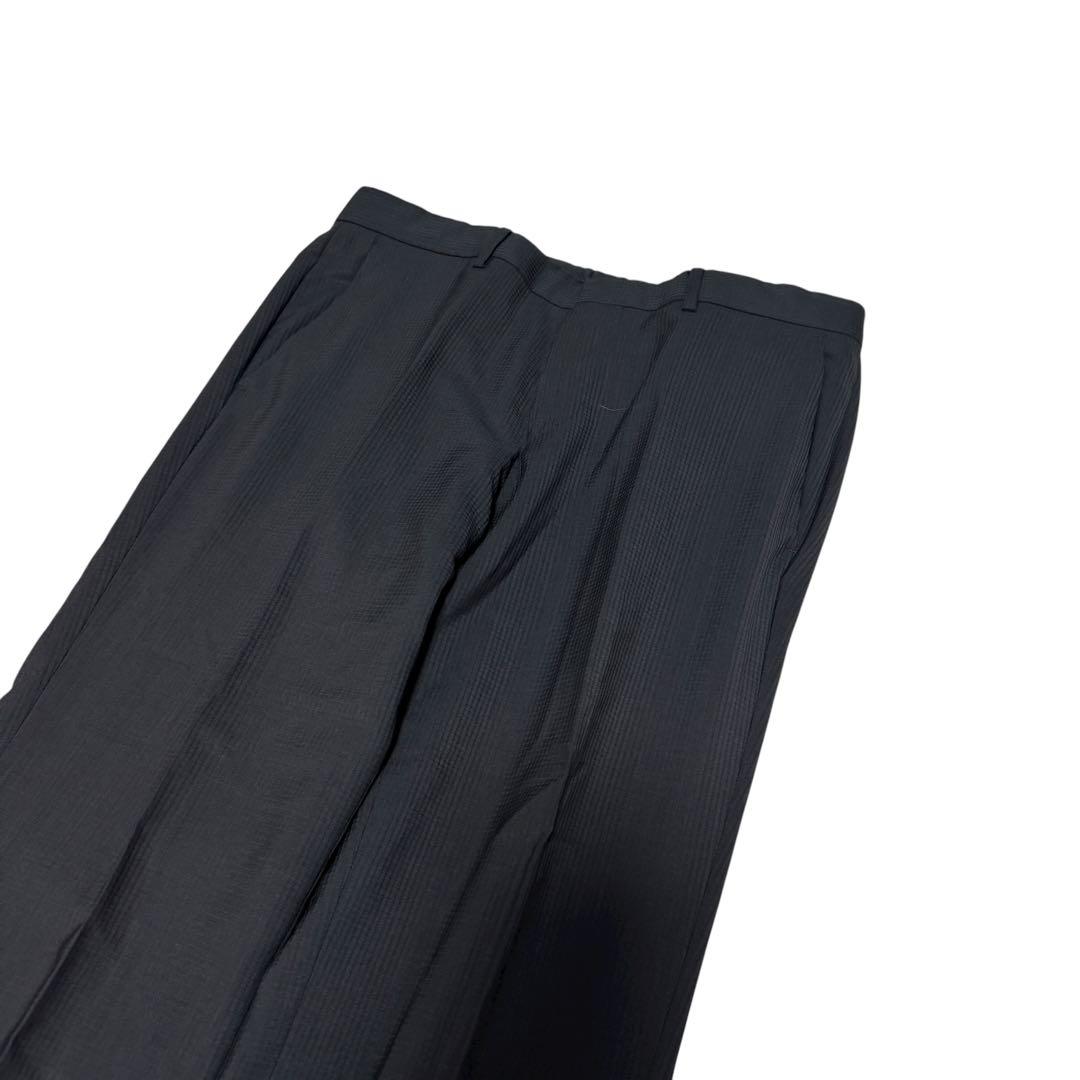 HUGO BOSS スーツ　セットアップ　シャドーチェック　ブラック　48