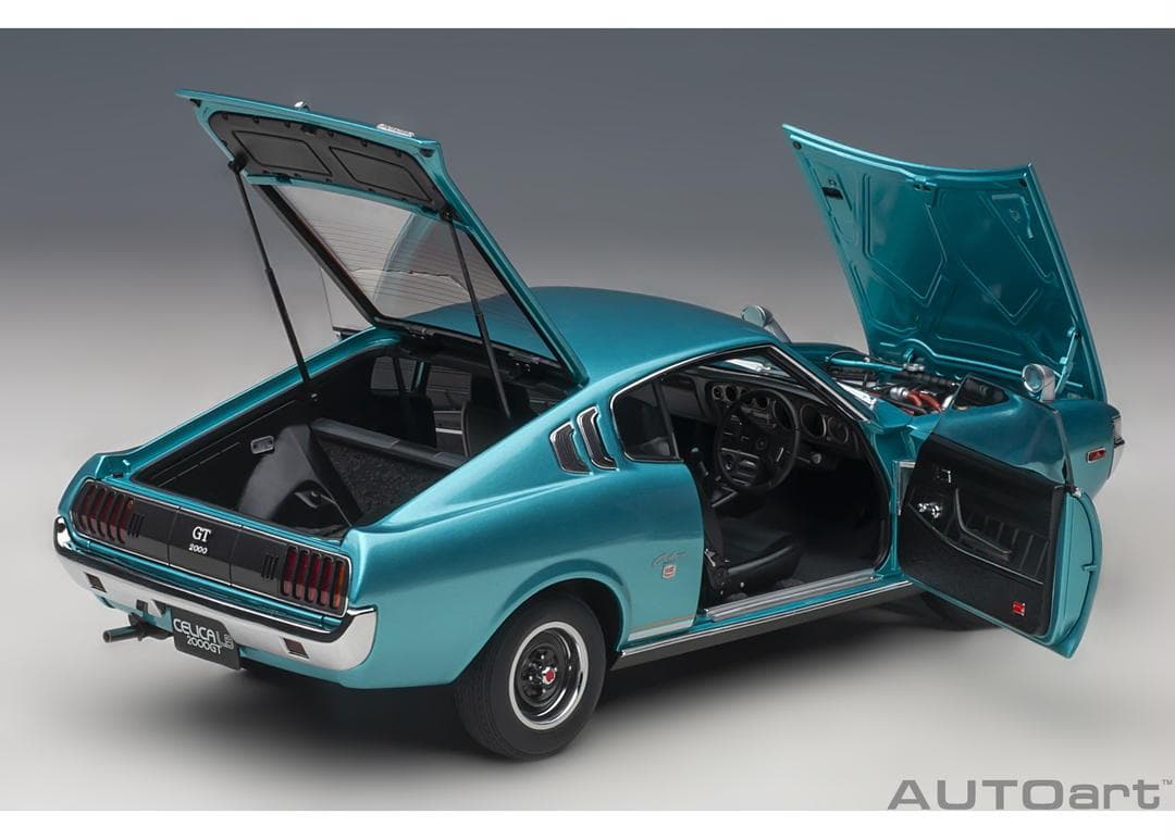 1/18 トヨタ セリカ リフトバック2000GT ターコイズブルー・メタリック