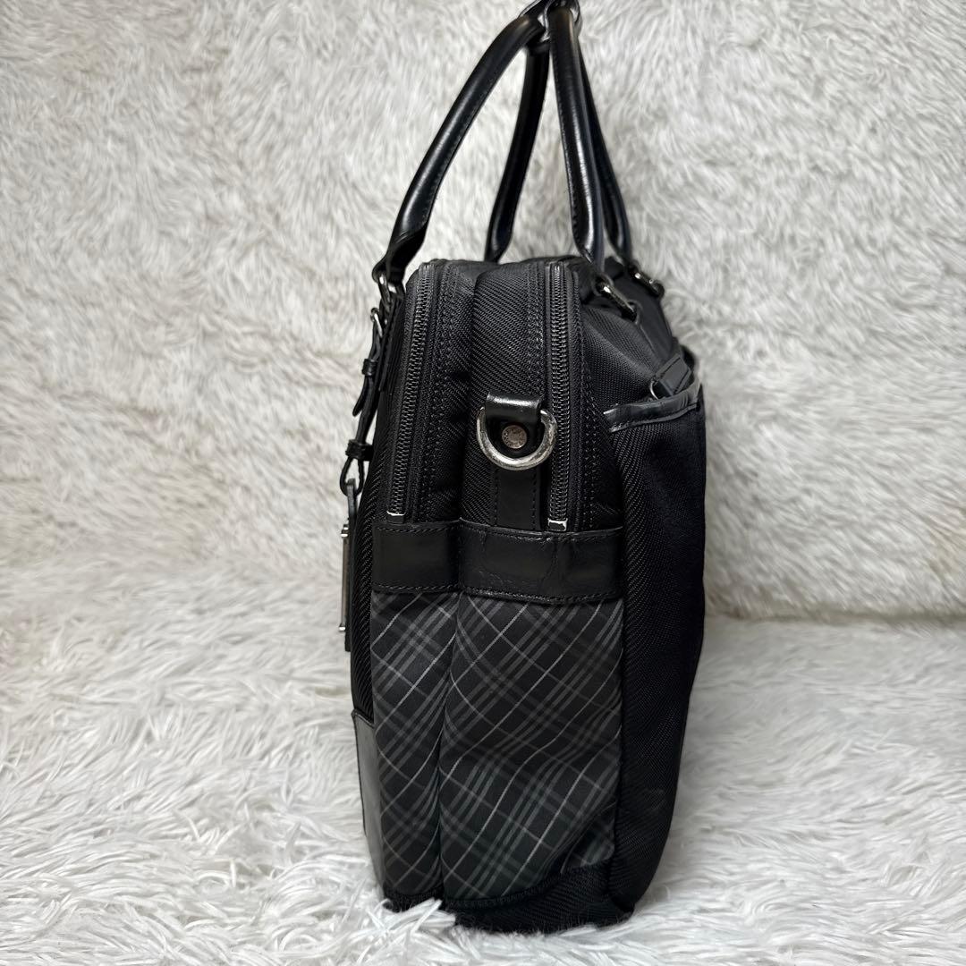 ブラックレーベルクレストブリッジ 2way ビジネスバッグ 黒 通勤 A4収納可