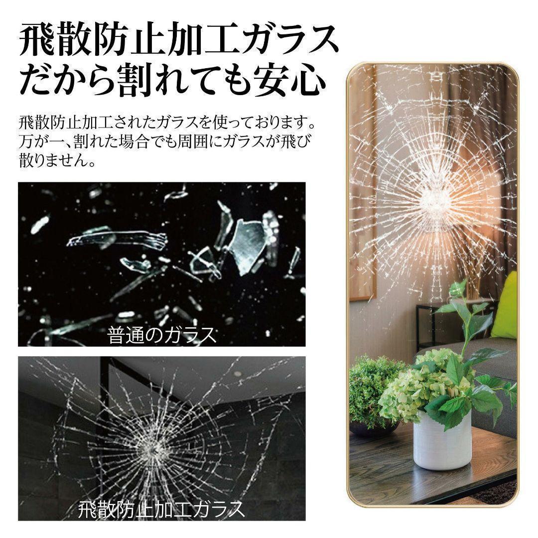 全身鏡 大型160cmx80cm鏡 スタンドミラー 姿見鏡 シルバーx1724