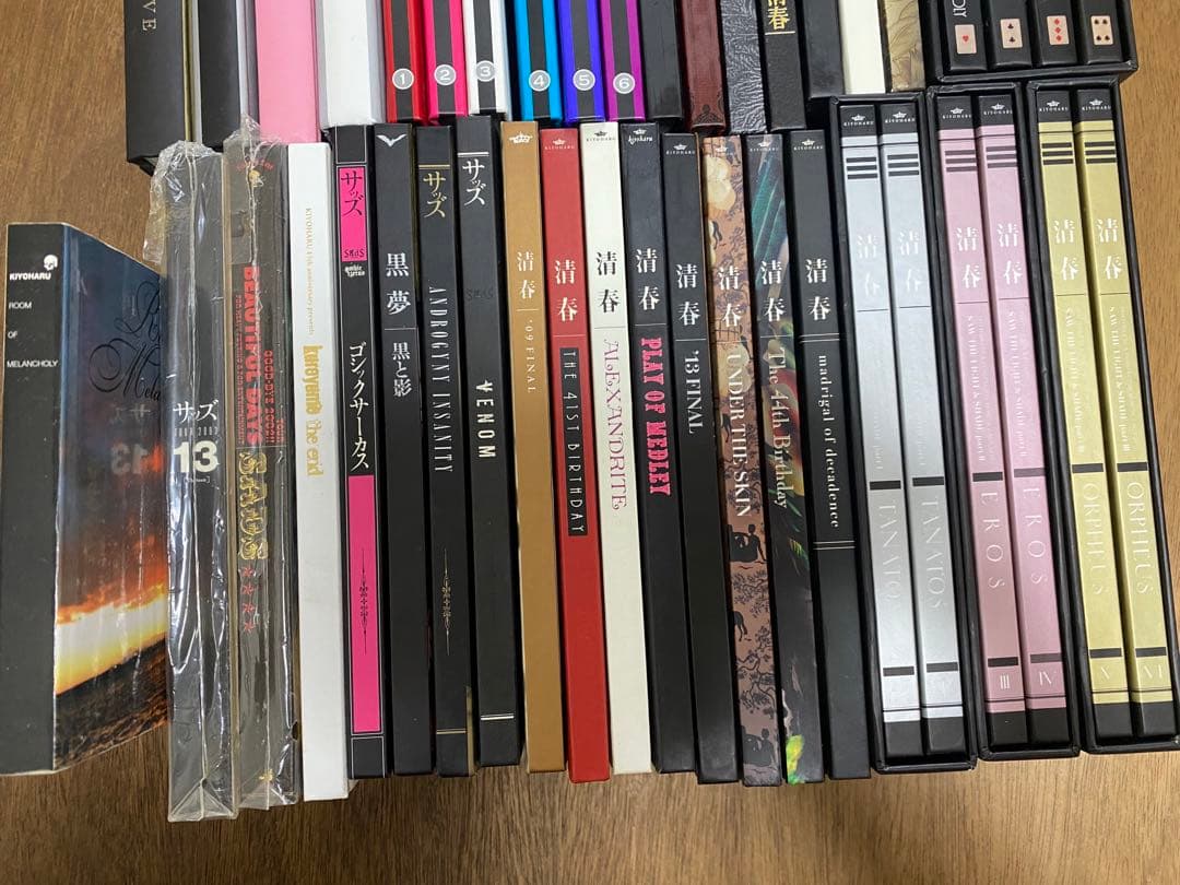 清春、黒夢、Sadsパンフレット 44冊