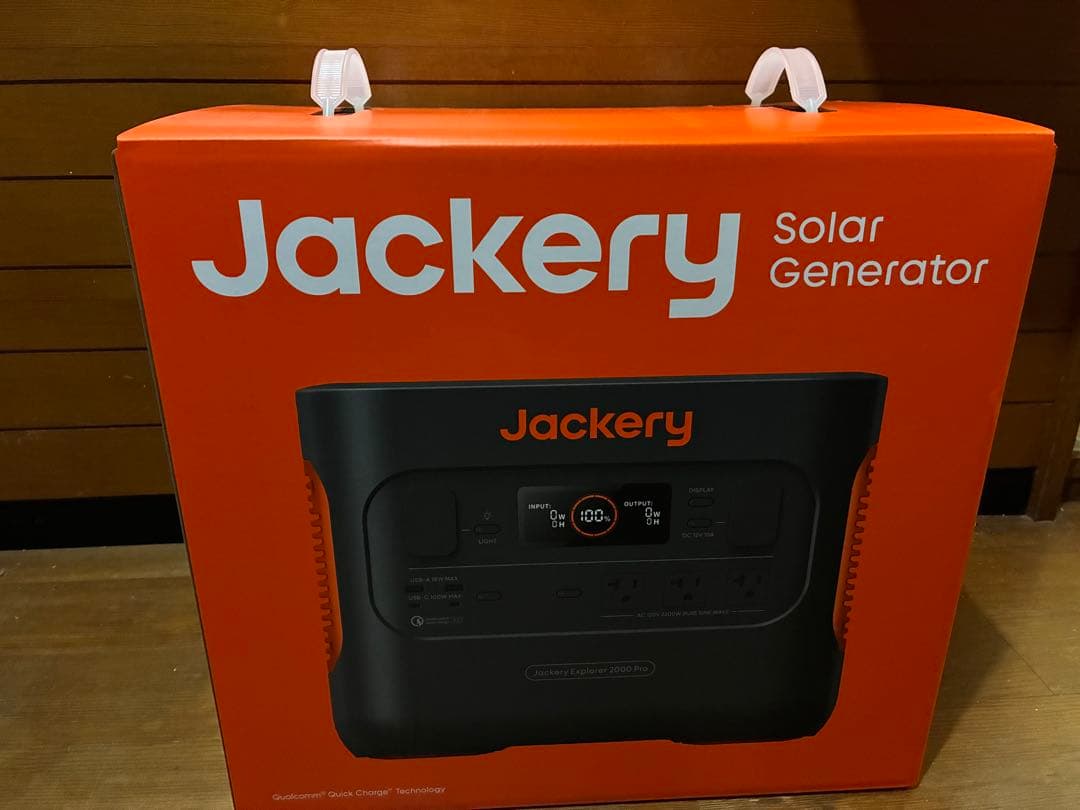 1週間限定価格Jackery ポータブル電源 2000 Pro JE-2000A