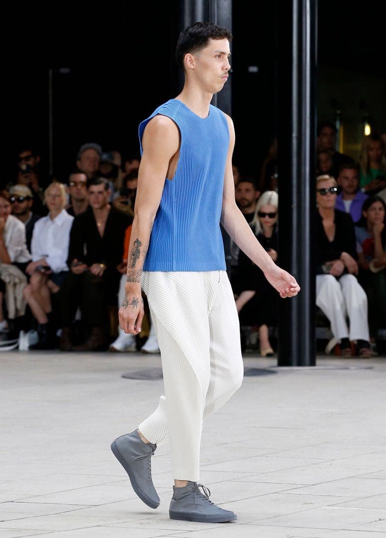 美品HOMME PLISSE ISSEY MIYAKE オムプリッセ パンツ 3