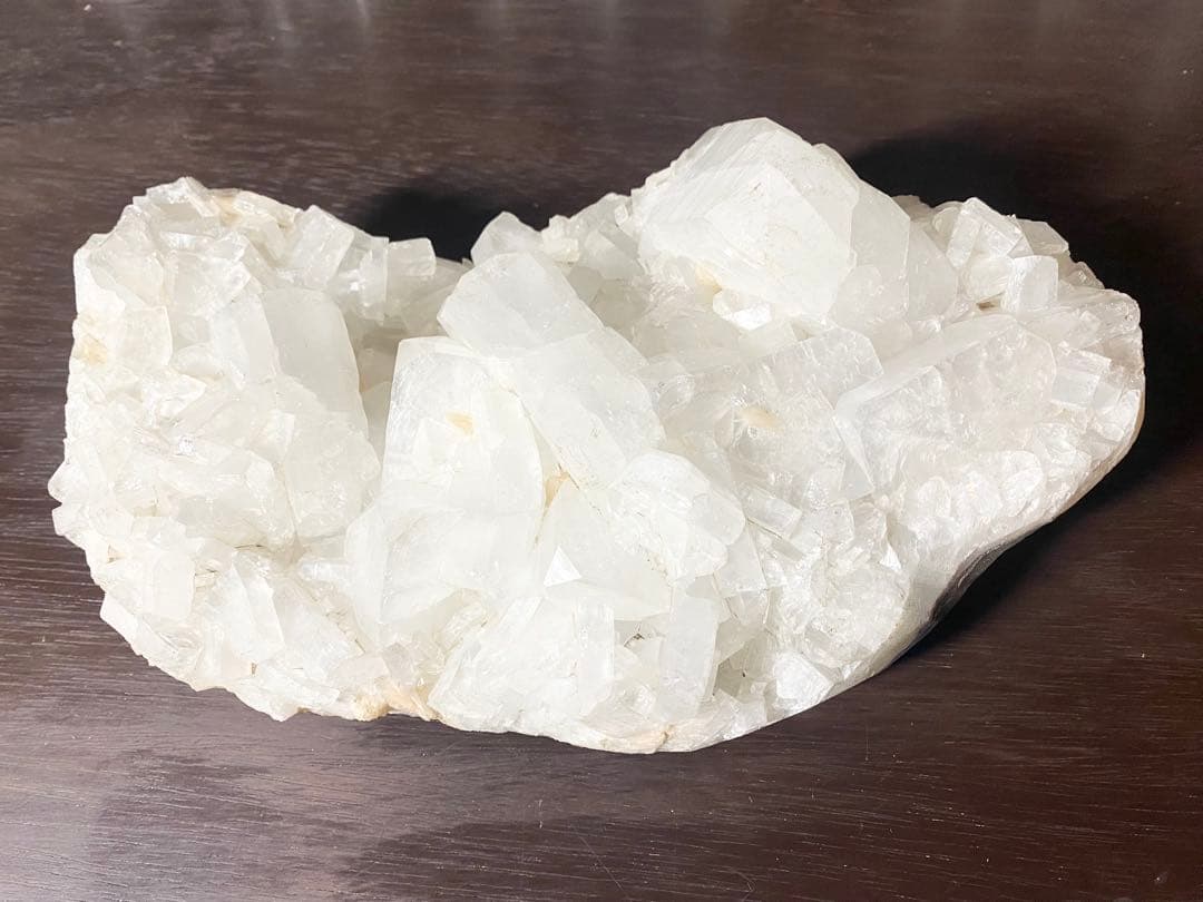 魚眼石　アポフィライト　クラスター特大　約4kg 結晶　水晶　値下げ交渉承ります