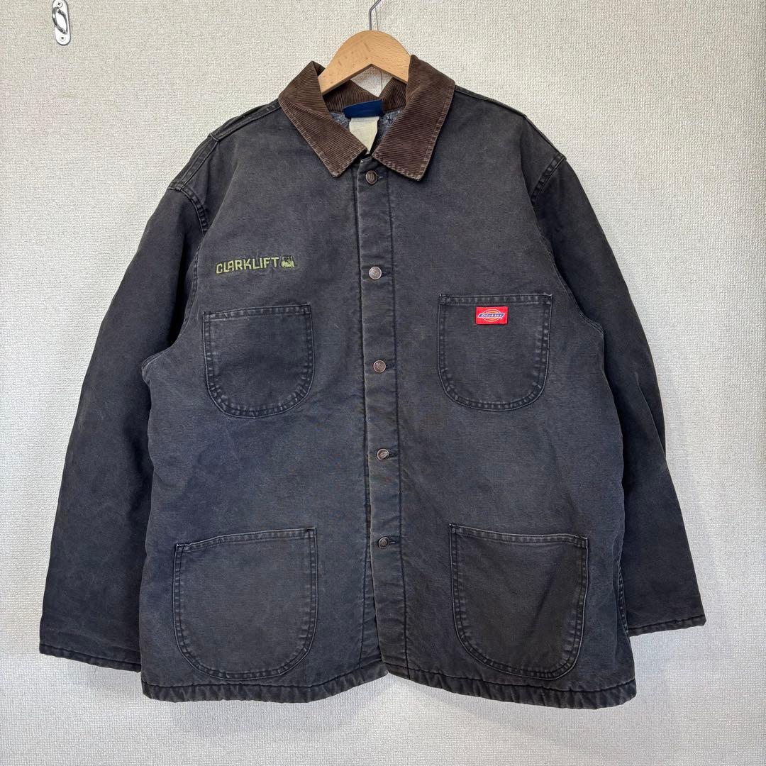 ディッキーズ　カバーオール　ダックジャケット　アメリカ古着　 XL 2701