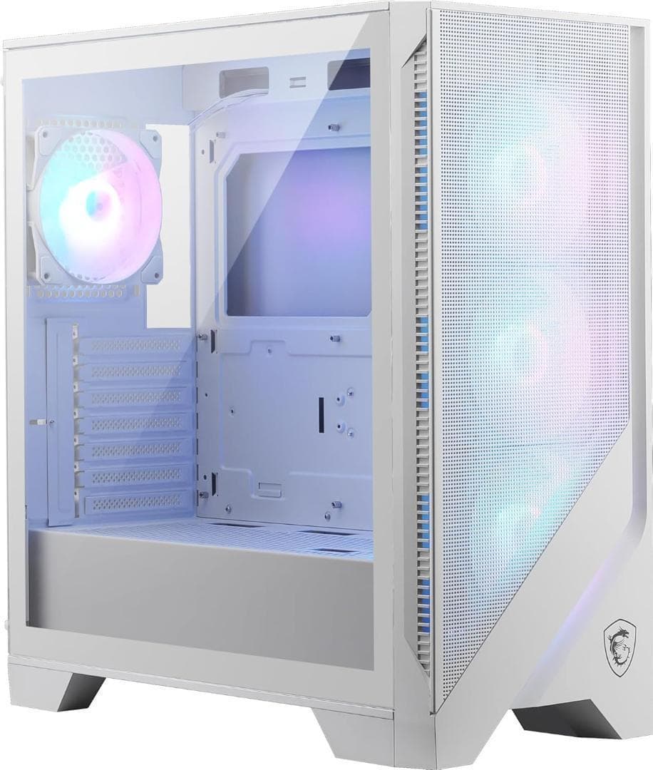 ほぼ未使用 MSI MAG FORGE 320R AIRFLOW WHITE
