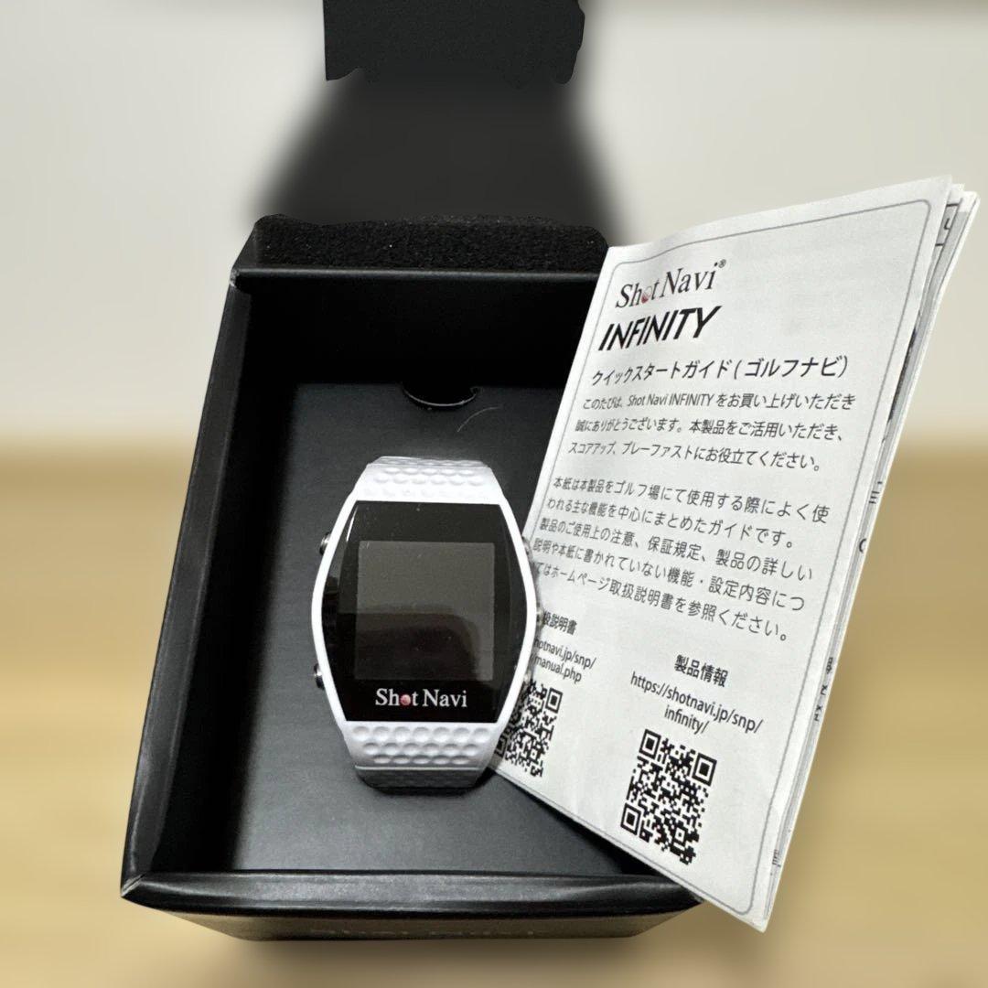 【未使用】ShotNavi INFINITY M10 GPSゴルフナビ