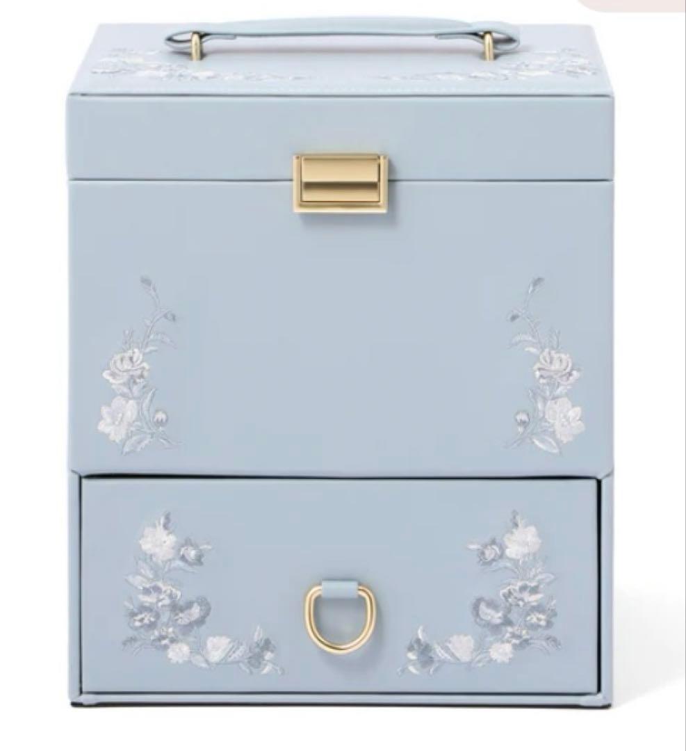 小物入れ Francfranc EMBROIDERY COSMETIC BOX