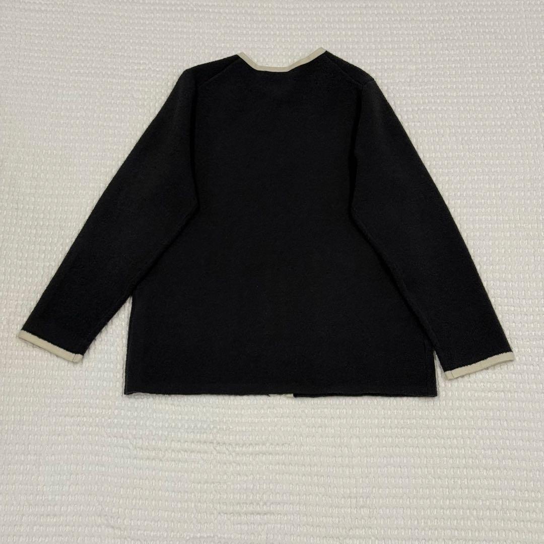 23区 ミニブークレ ニット ジャケット オンワード樫山