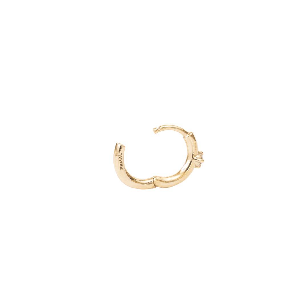 PRMAL HOOP DIAMOND EARRING S 片耳用