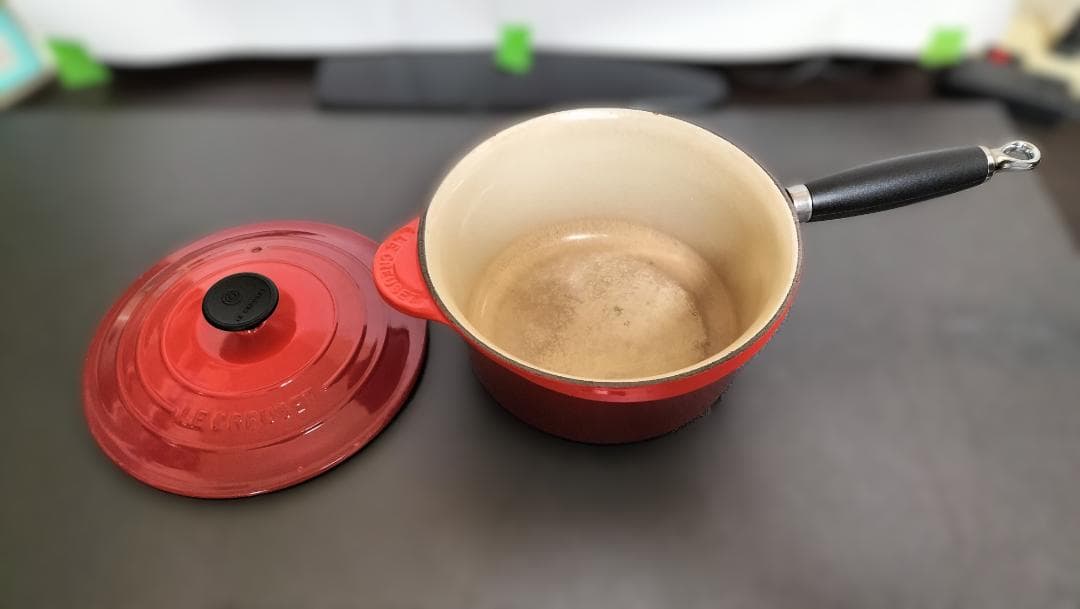 LE CREUSET ソースパン&ココット・ロンド鍋+専用バッグセット (中古)
