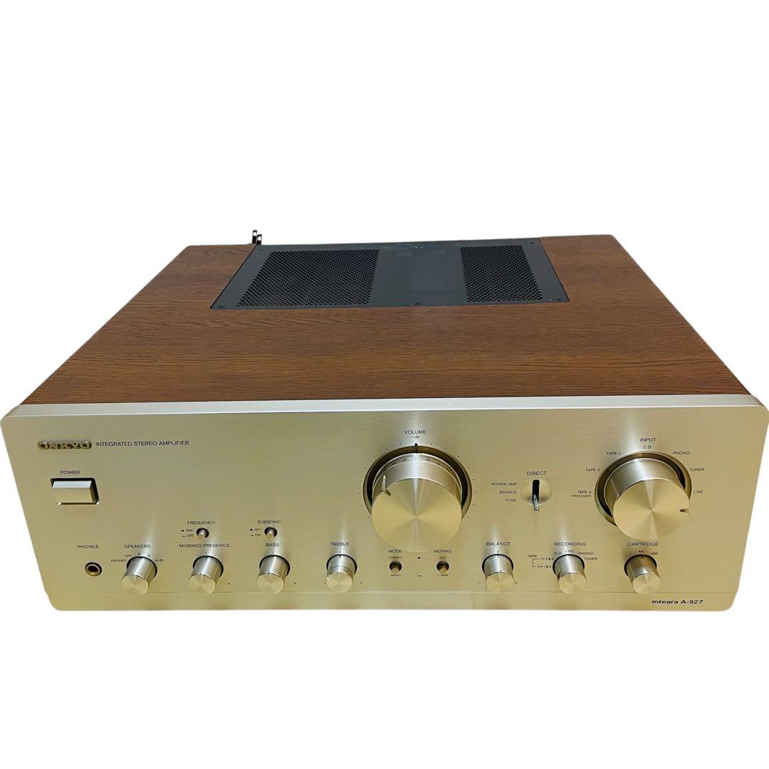 ONKYO オンキョープリメインアンプ　Integra A-927 完動品 稀少
