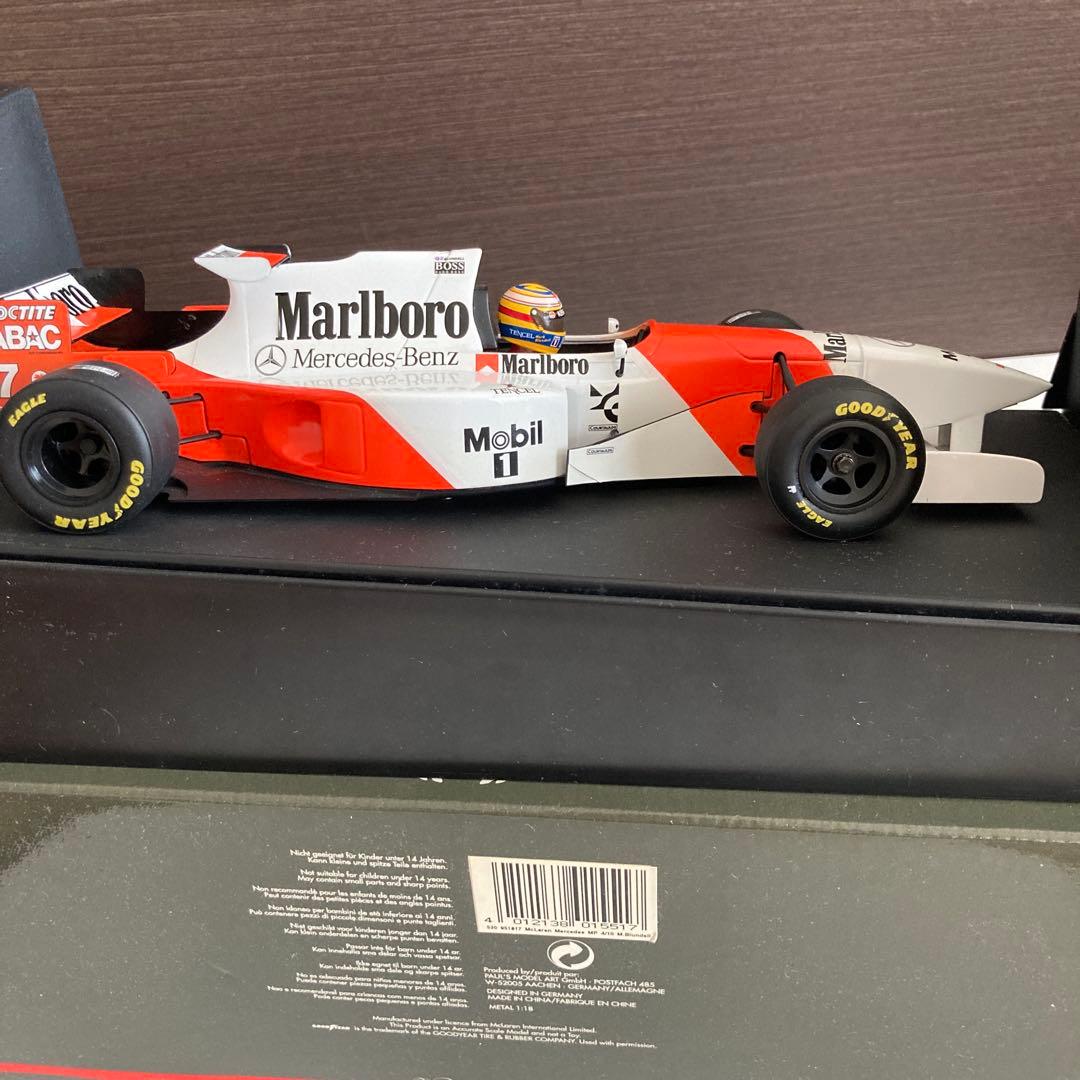 ミニカー Marlboro McLaren Mercedes MP4/10 1/18