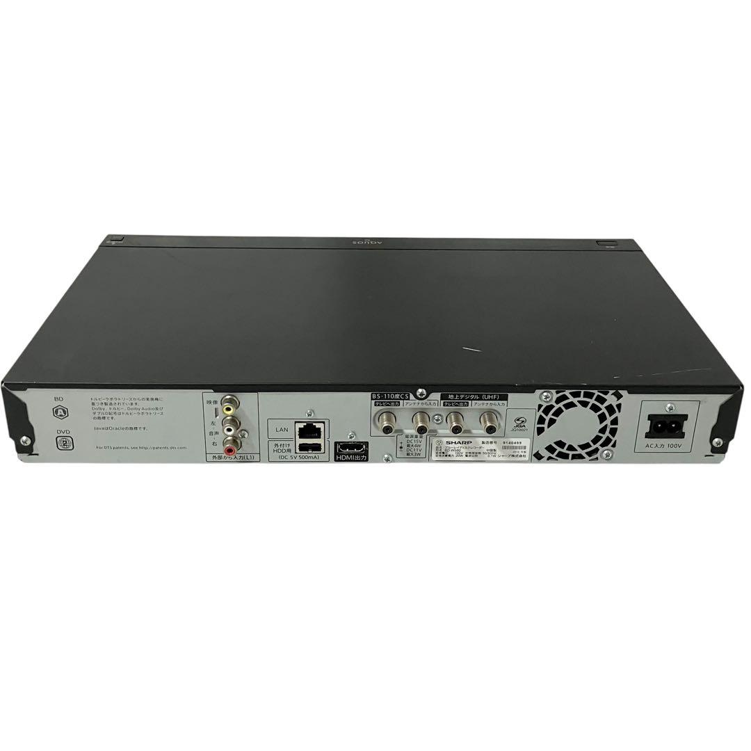 シャープ アクオス 2番組同時録画 ブルーレイレコーダー BD-W580