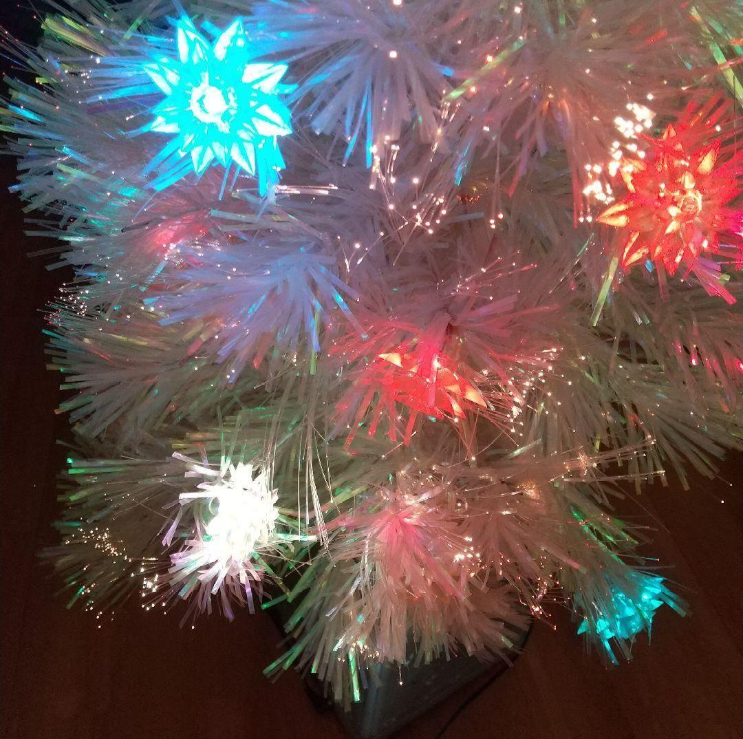 クリスマスツリー クリスマス ファイバーツリー LED ツリー イルミネーション