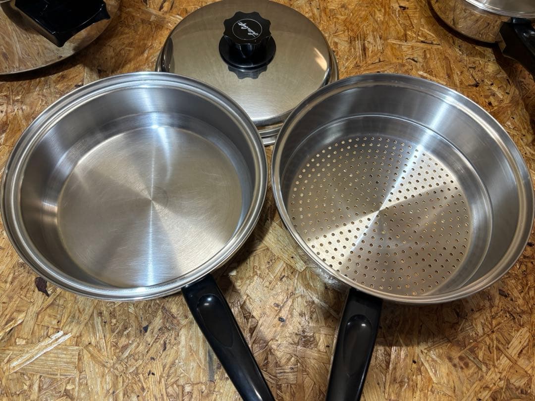 美品 ラスタークラフト 片手鍋 両手鍋 セット