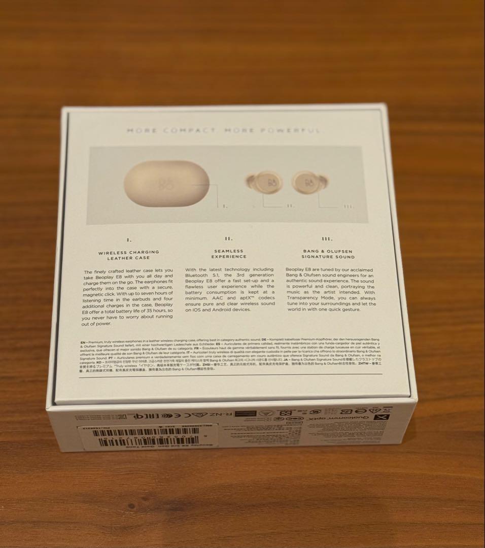 Bang&Olufsen Beoplay E8 3rd Genゴールド イヤホン