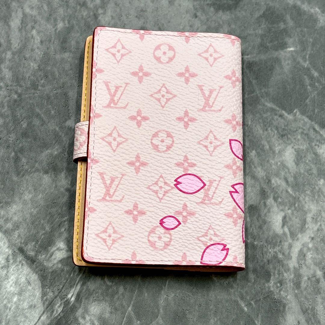未使用級✨ レア✨ルイヴィトン 村上隆チェリーブロッサムアジェンダミニ手帳カバー