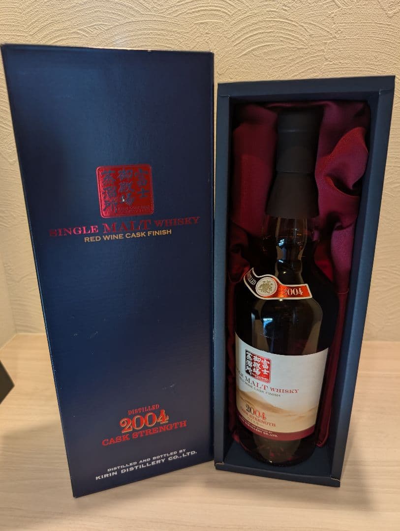 富士御殿場蒸溜所 2004 レッドワインカスクフィニッシュ 700ml 箱付