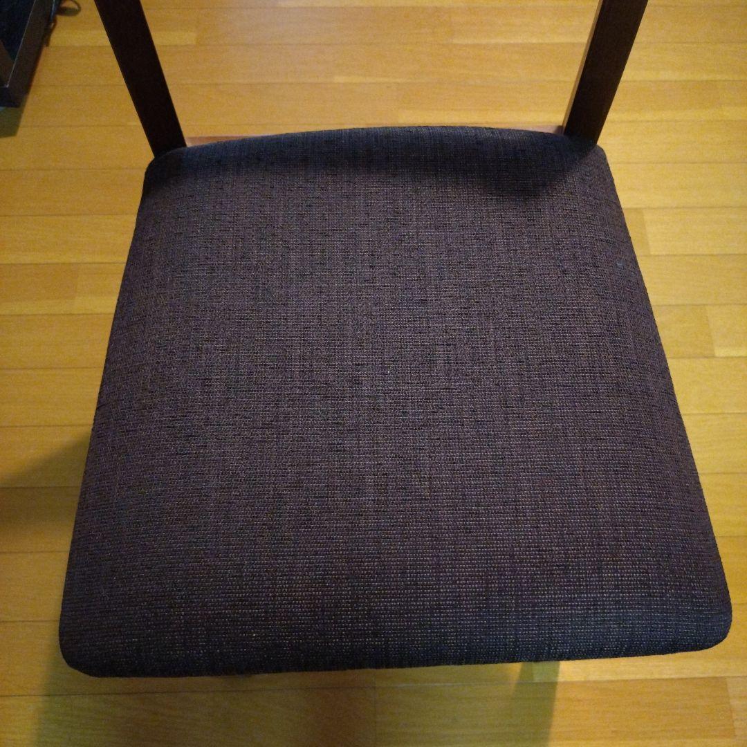 ニトリ　ブラウン 四角形ダイニングテーブルと椅子セット【引き取り限定】写真追加