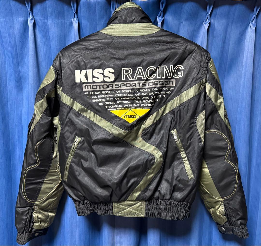レア 希少 KISS RACING キスレーシング ライディングジャケット M