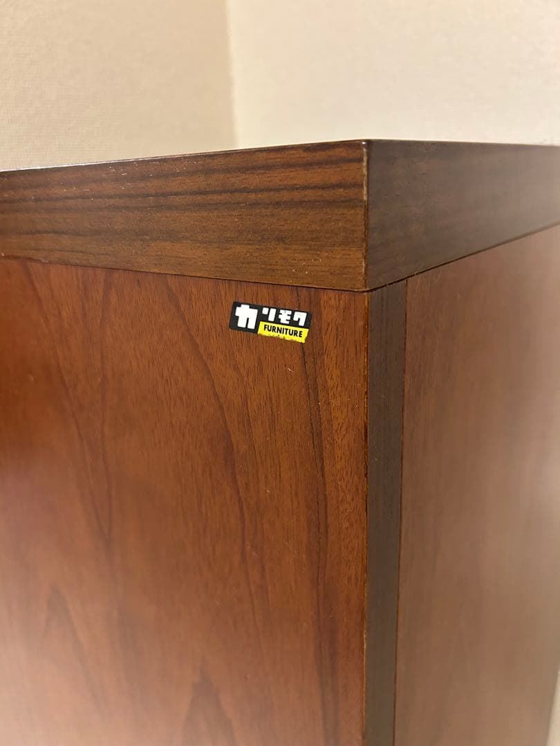 【美品】ヴィンテージ家具　オールドカリモク　コロニアル　コーナーキャビネット