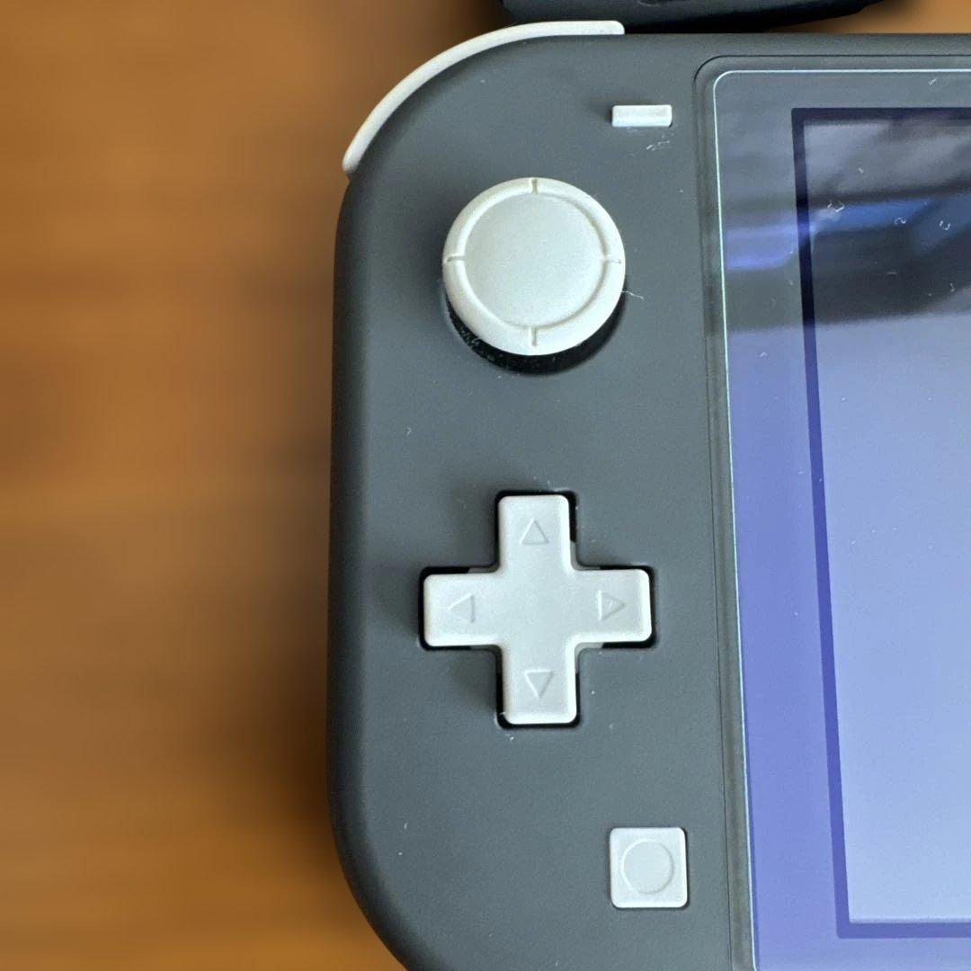 NintendoSwitchLiteグレー 本体　充電器SDカードスタンド付き